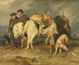 El regreso de los cazadores de ciervos, 1827